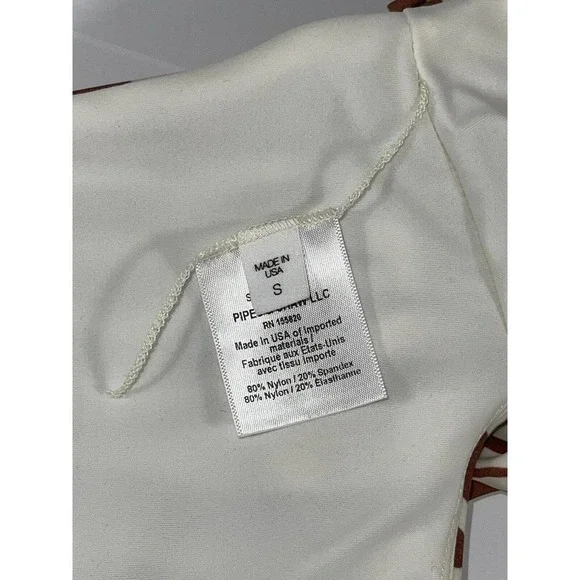 Veronica Beard Azoia Tie Front Bikini Bottoms and Dyer Tiger Stripe Bikini Top - Picture 12 of 12